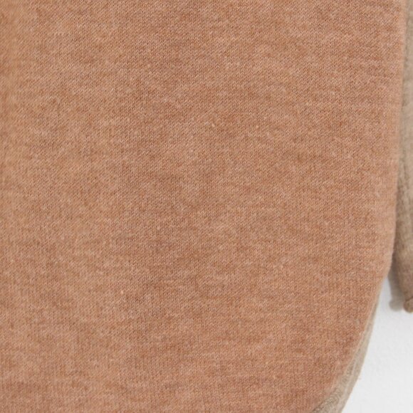 Smartwool Merino Wool Shadow Pine Colorblock Crew Sweater Almond Heather Size XS - Picture 12 of 16